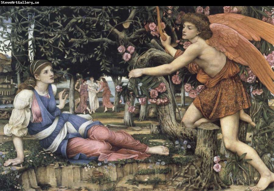 John Roddam Spencer Stanhope Love and the Maiden